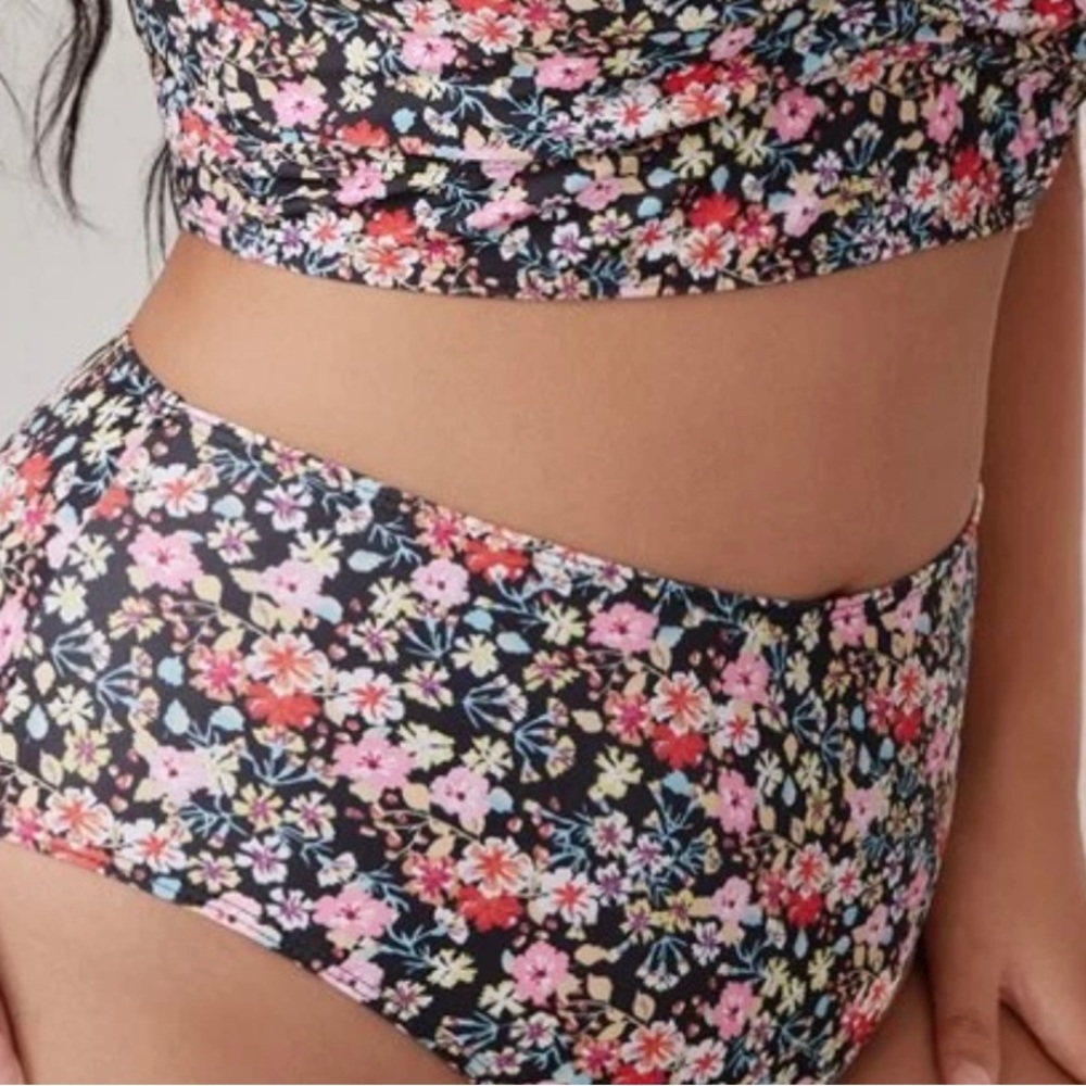 Multiple Color Flower Swim Bottom